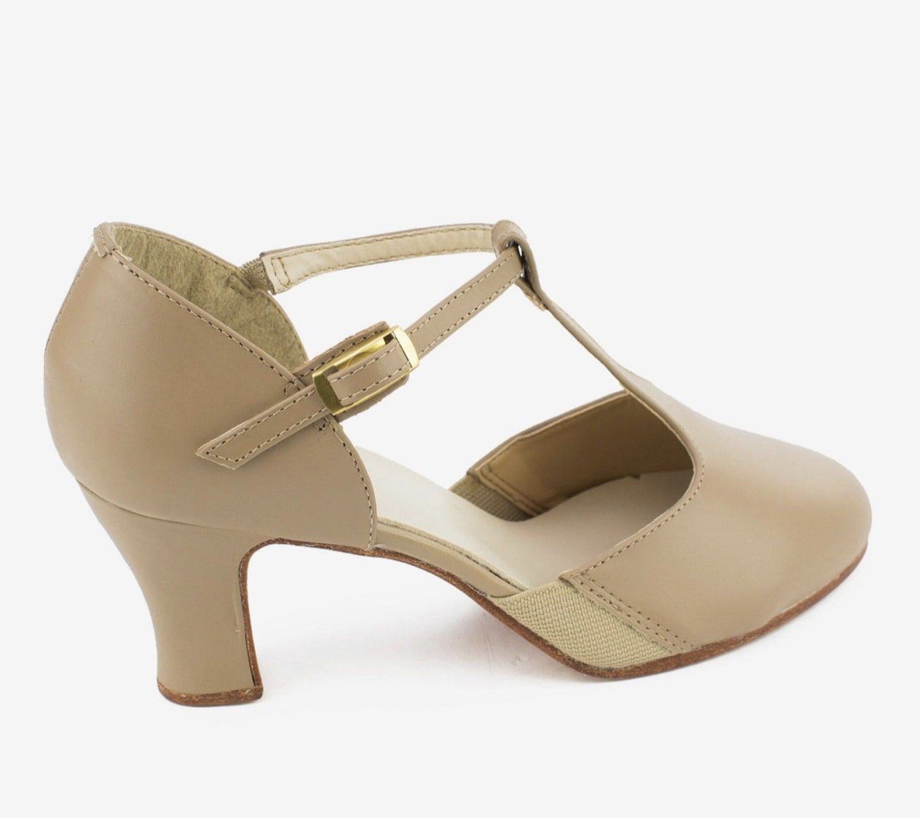 So Dança Clarice Caramel T-Strap Character Shoe