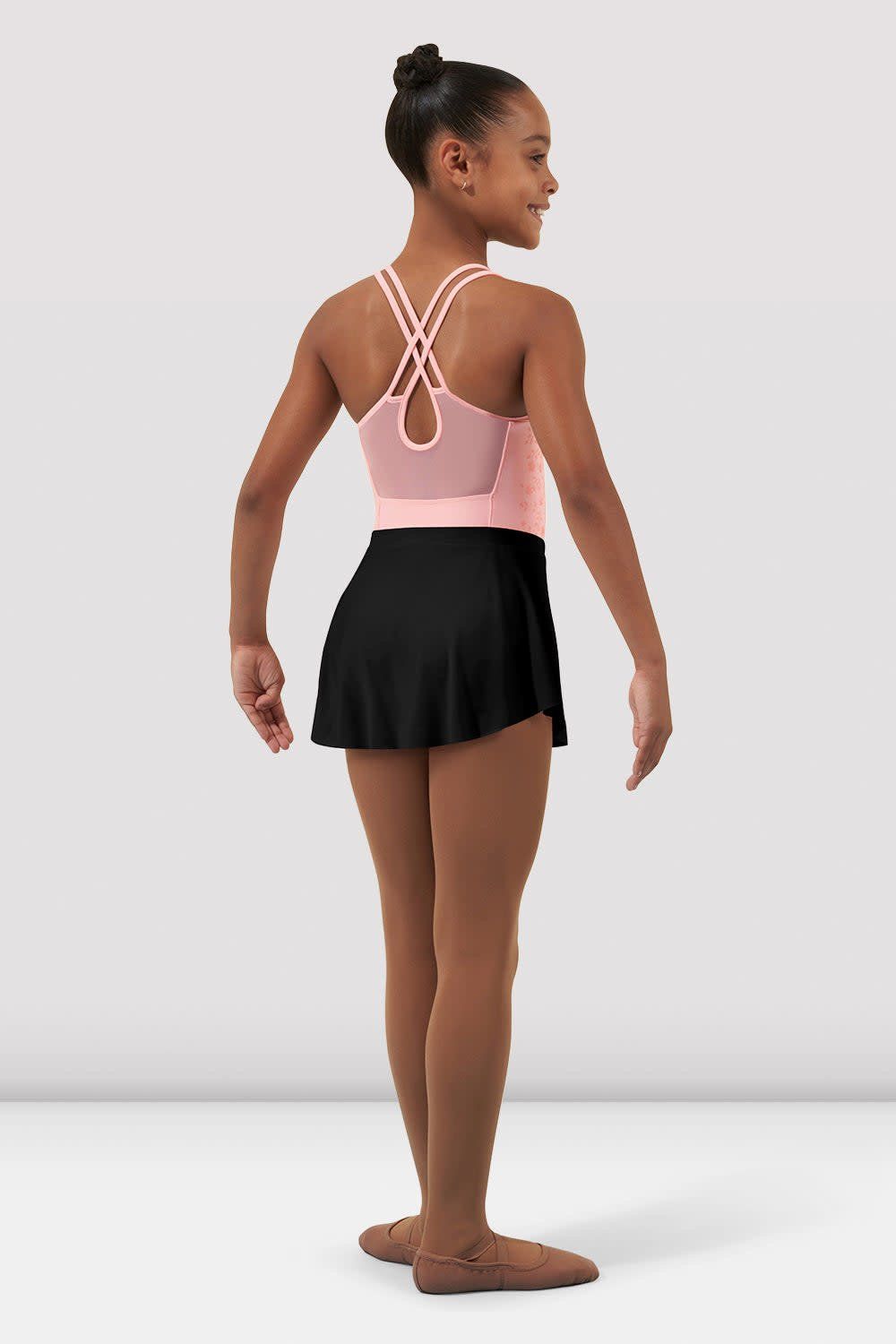 Bloch Bella Flower Vine Mesh Pull on Skirt