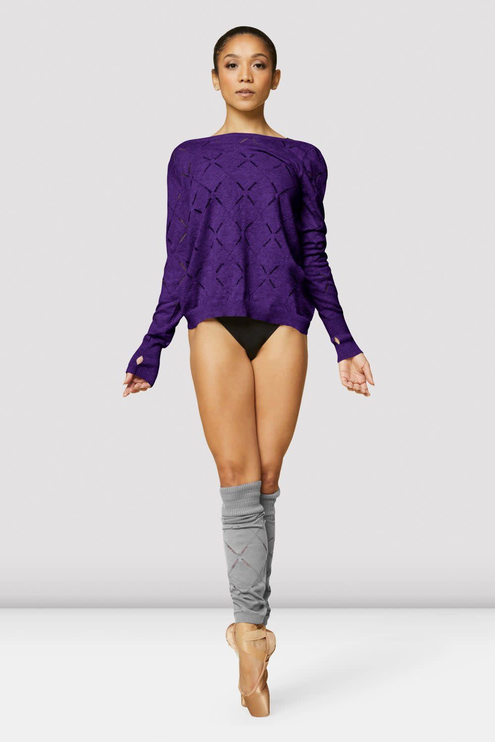 Bloch Adult Diamond Knit Leg Warmers