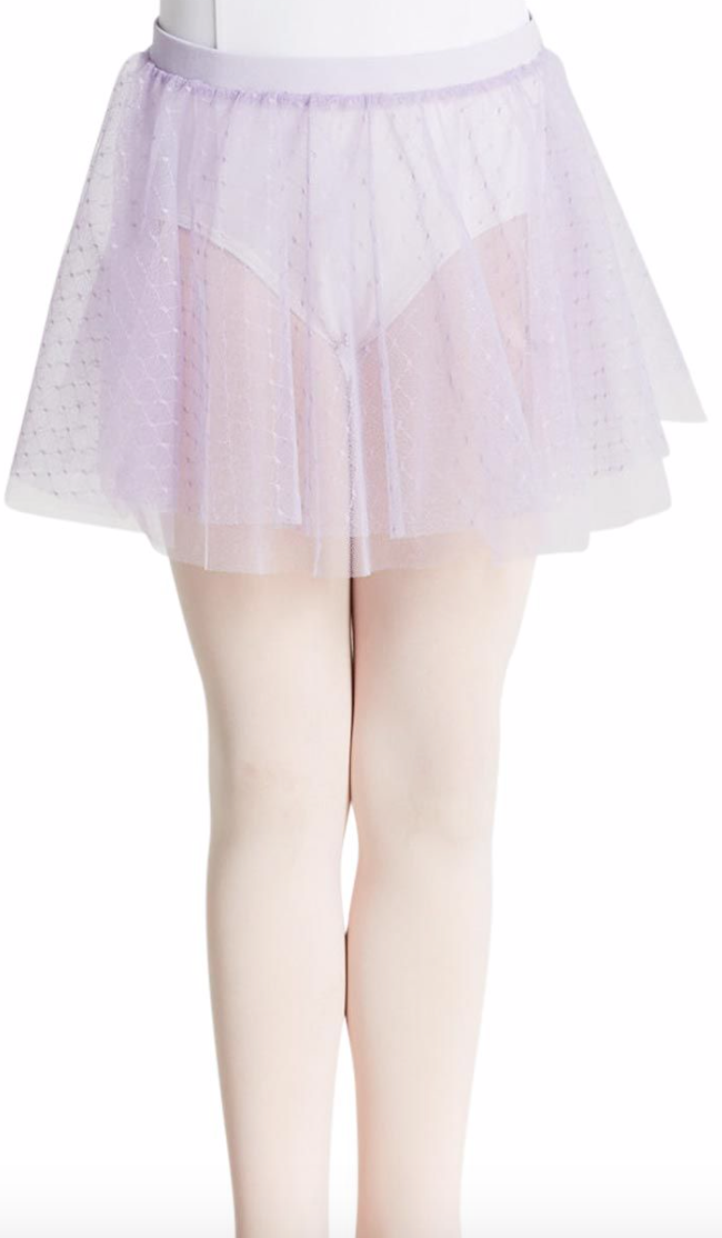 Capezio Girls Double Layer Tulle Skirt