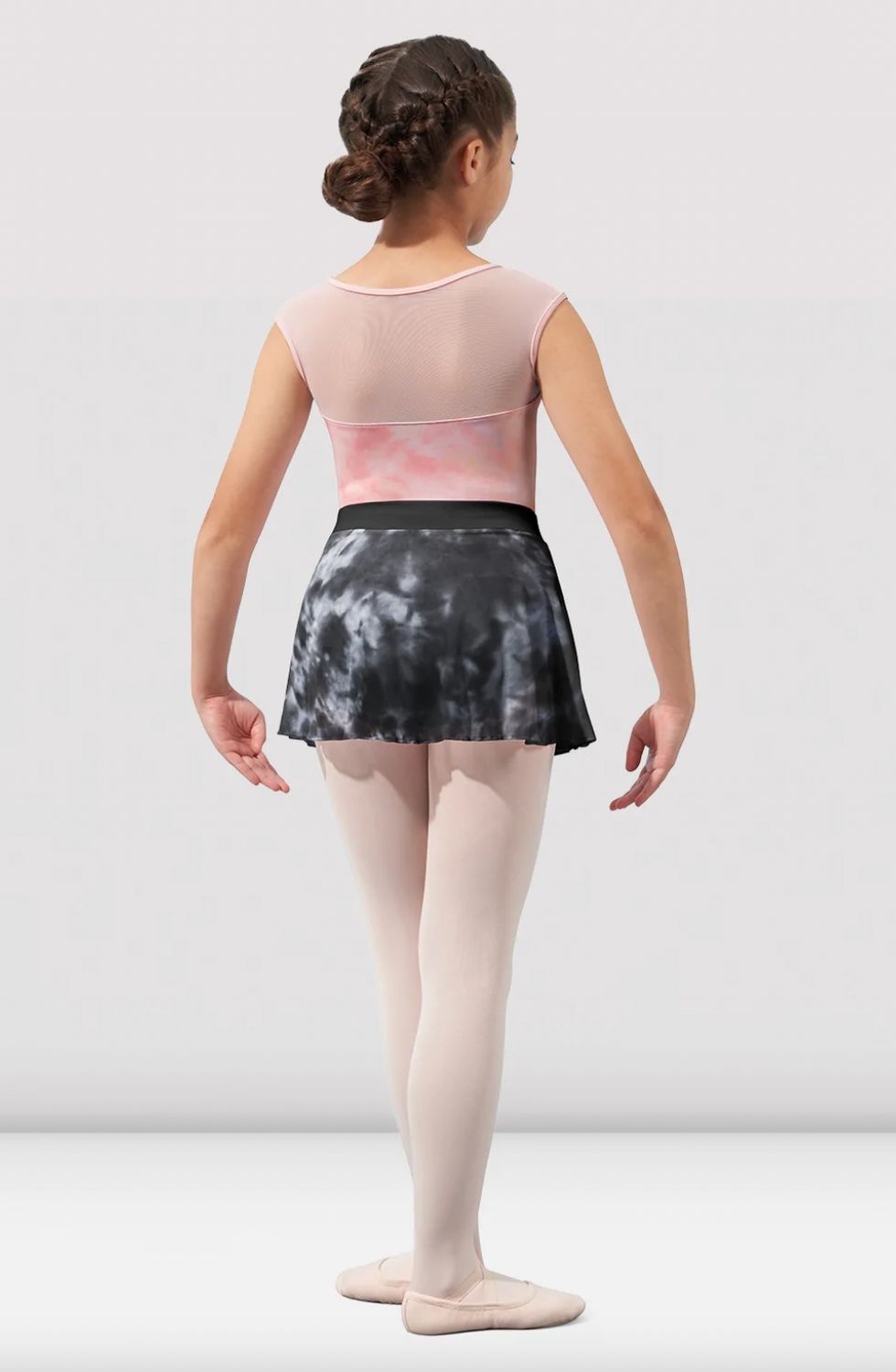 Mirella Girls Watercolor Mesh Skirt