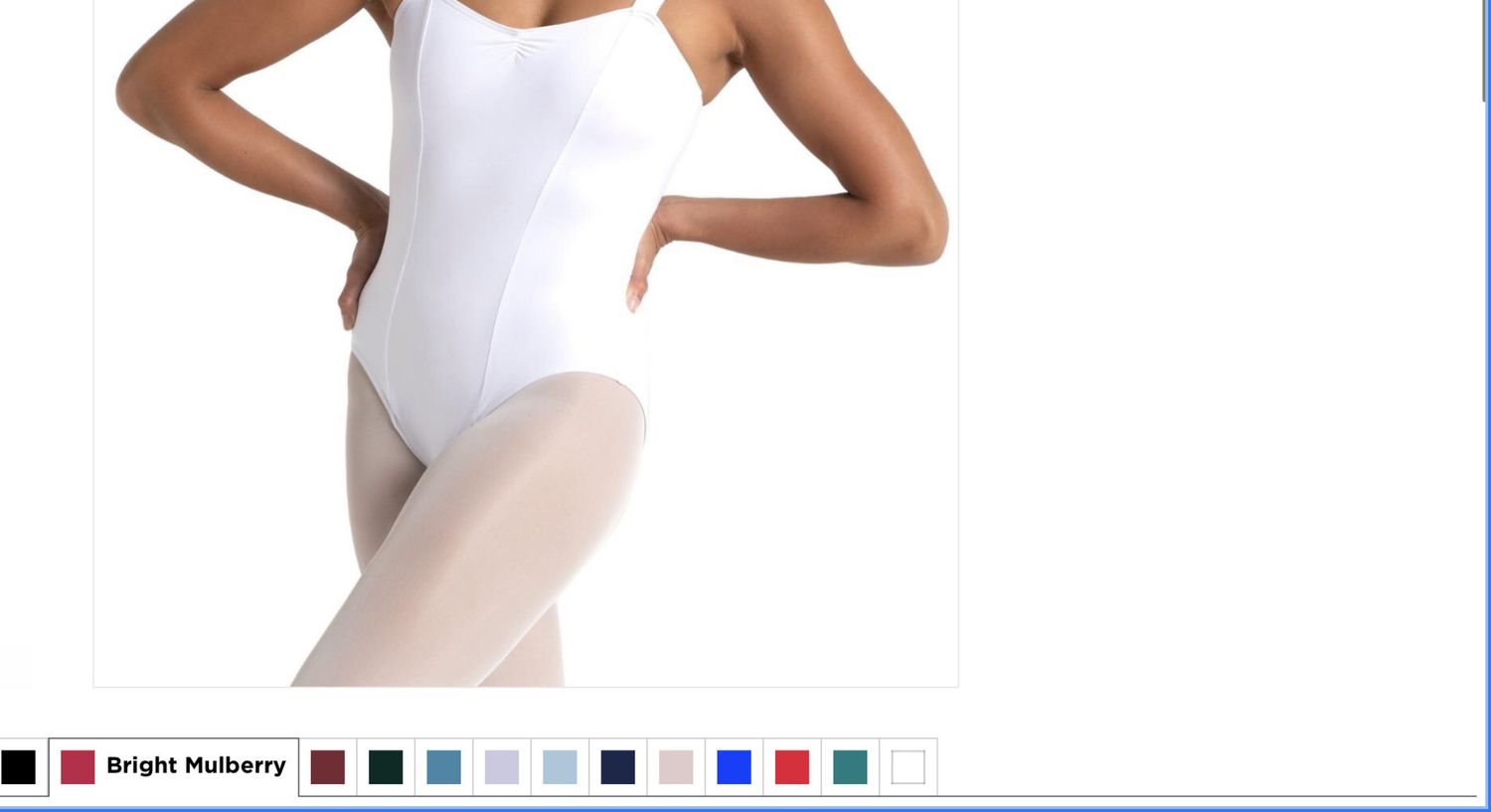 Capezio Wide Strap Leotard