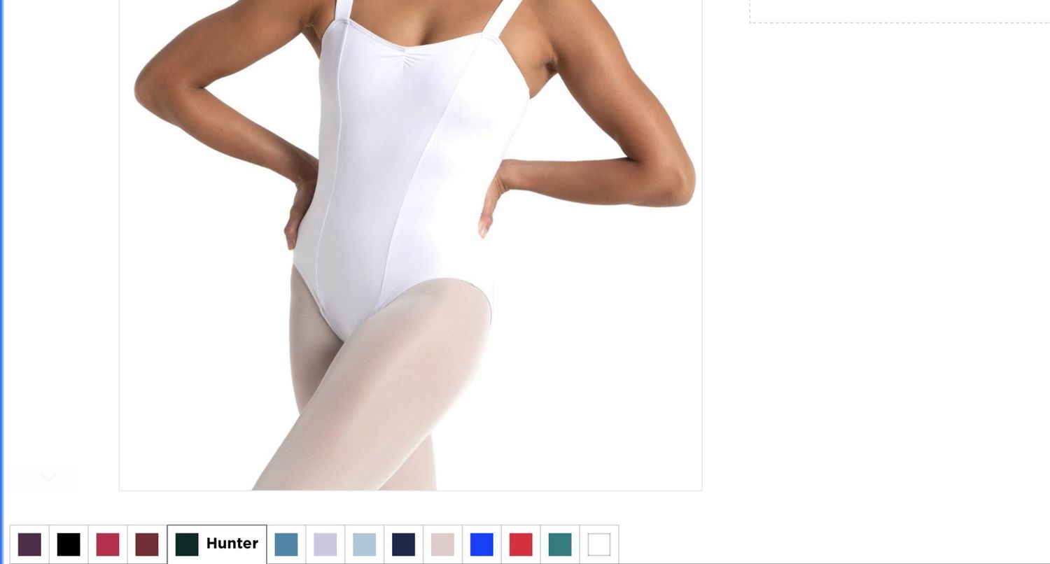Capezio Wide Strap Leotard