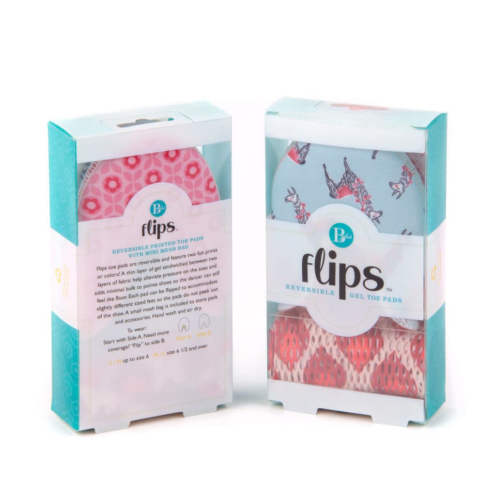 Flips Reversible Gel Toe Pads