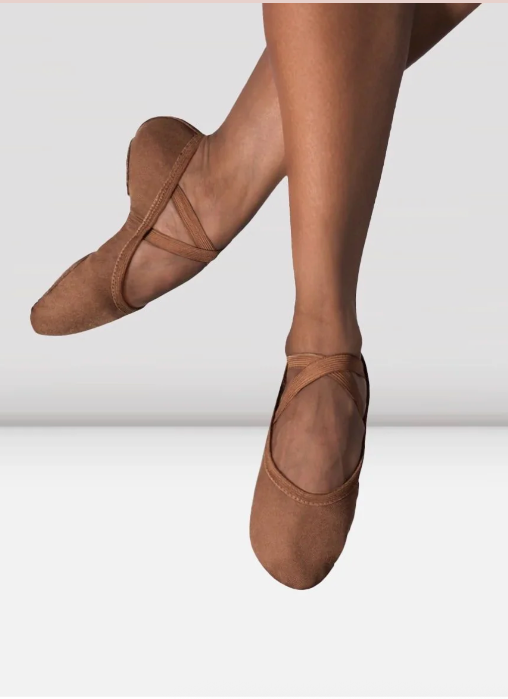 Children&#39;s Bloch Performa Canvas Stretch Ballet Flats