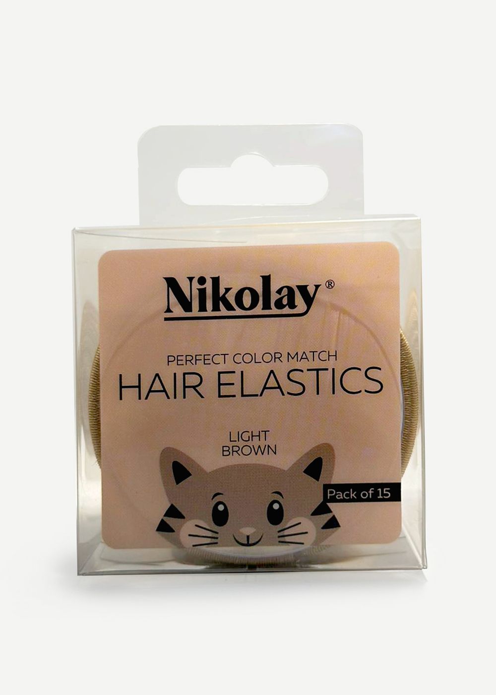 Nikolay Pack of 15 Hair Elastics