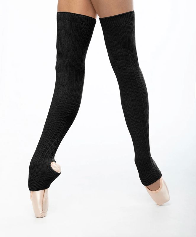 Suffolk 26&quot; Stirrup Knit Leg Warmers