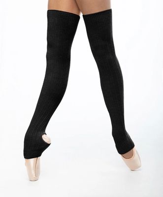 Suffolk 26&quot; Stirrup Knit Leg Warmers