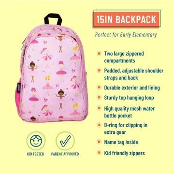 Ballerina Backpack 15&quot;