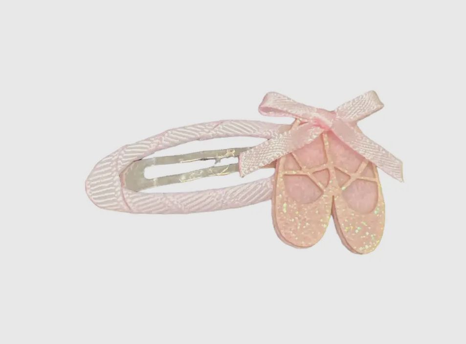 Sparkle Sisters Ballet Slipper Hair Clip
