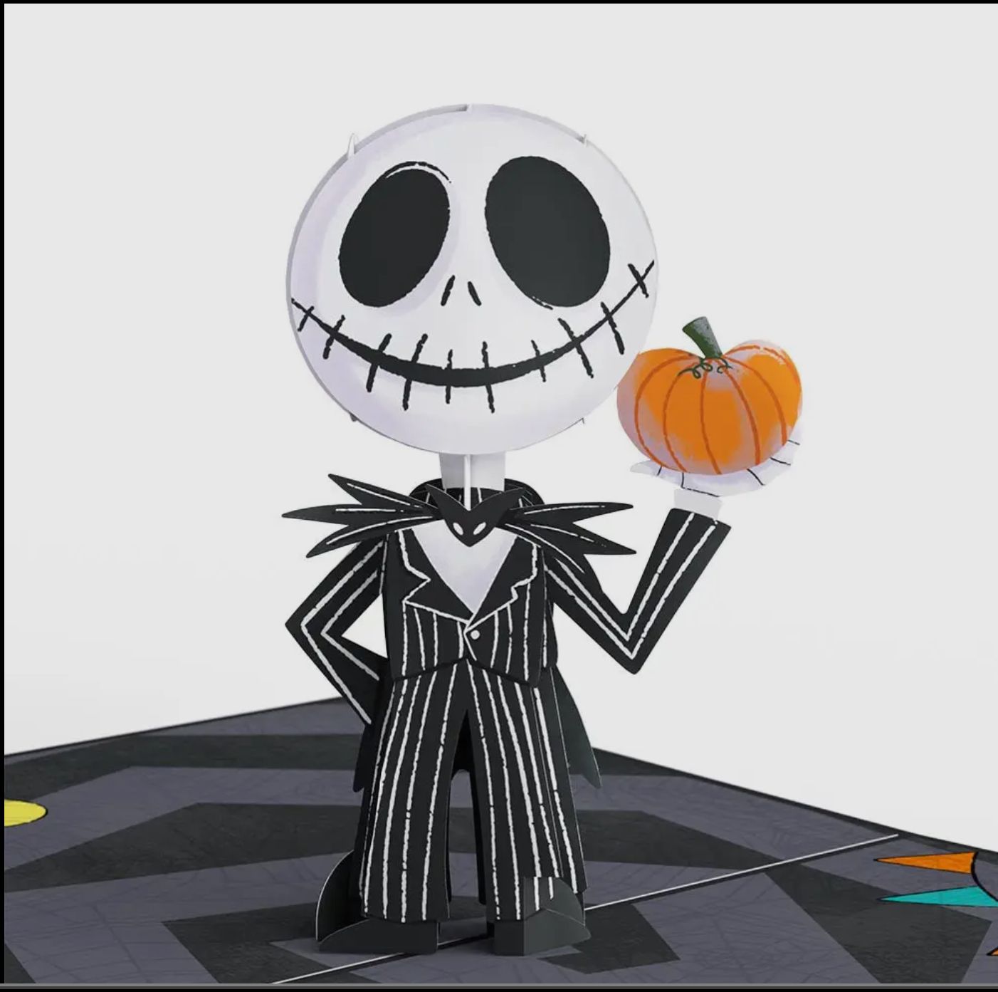 Lovepop Jack Skellington Birthday Card