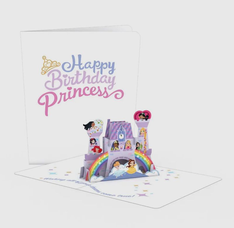 Lovepop Princess Birthday Card
