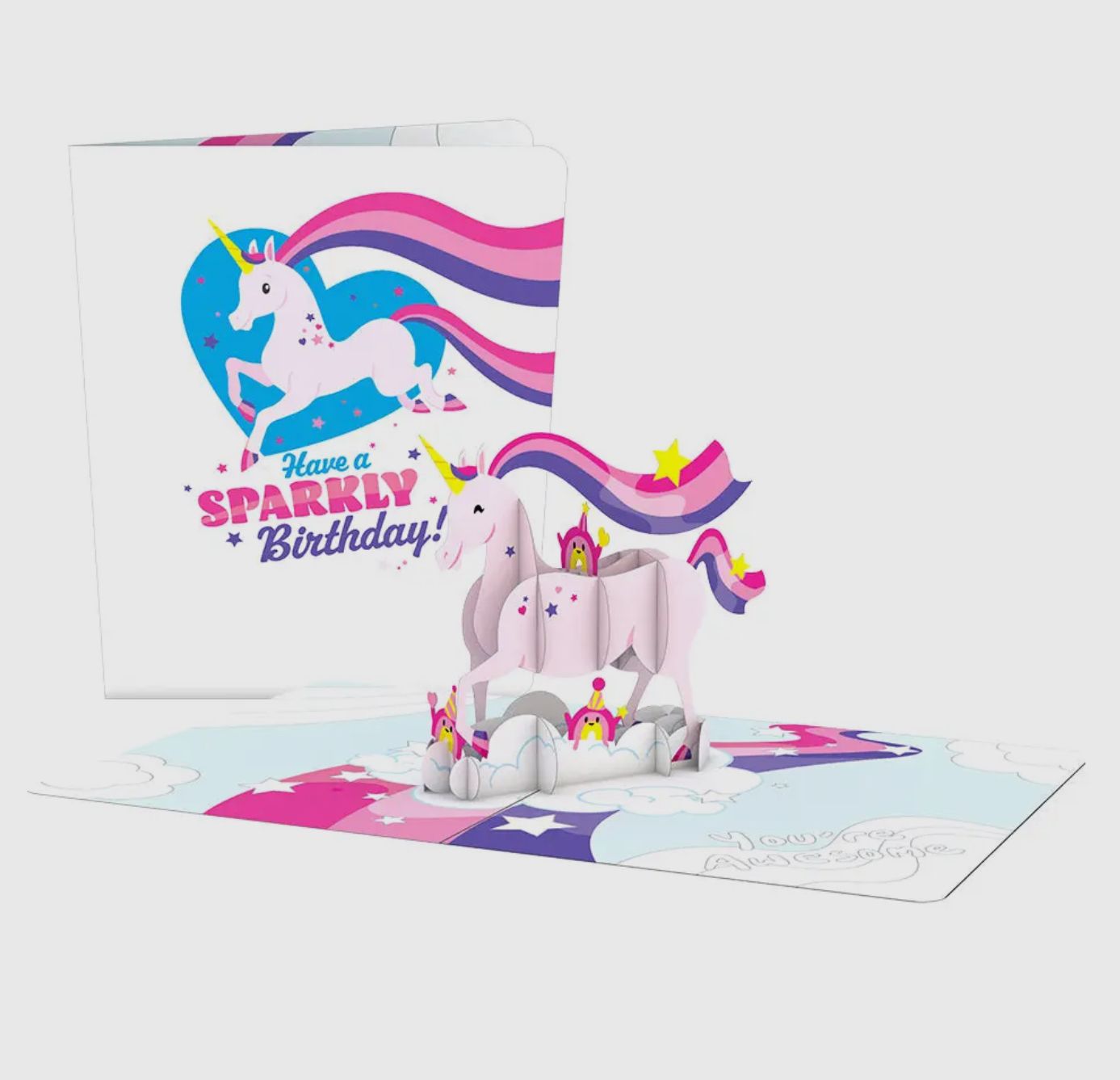 Lovepop Unicorn Birthday Card