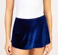 Suffolk Jewelry Box Velvet High Low Skirt 