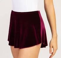 Suffolk Jewelry Box Velvet High Low Skirt 