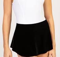 Suffolk Jewelry Box Velvet High Low Skirt 