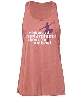 Nutcracker Sugar Plum Flowy Tank