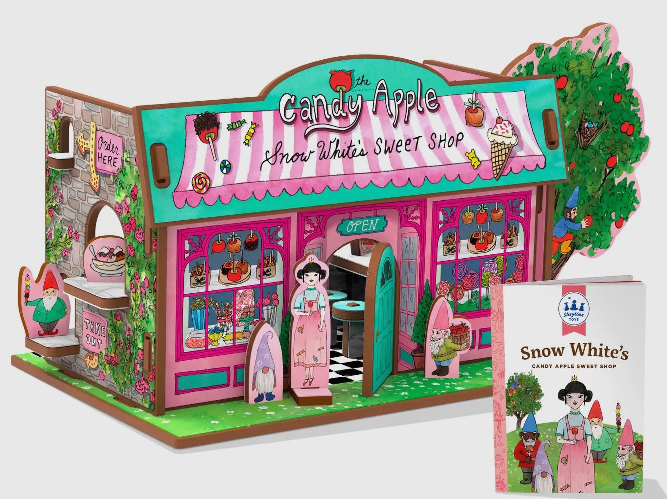 Storytime Toys Snow White’s Candy Apple Shop  Playset
