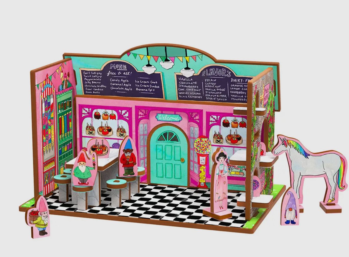 Storytime Toys Snow White’s Candy Apple Shop  Playset