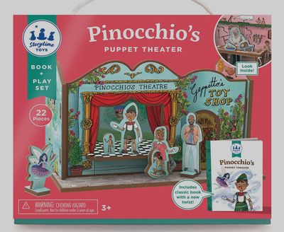Storytime Toys Pinocchio’s Puppet Theatre  Playset