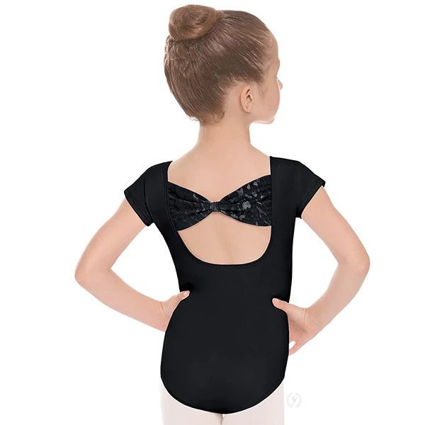 Girls Impression Bow Back Leotard