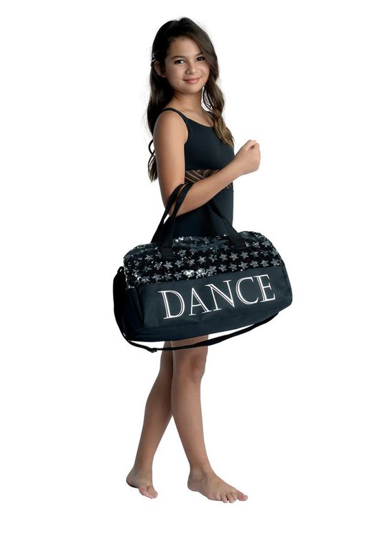Sequin Stars Dance Duffle Bag