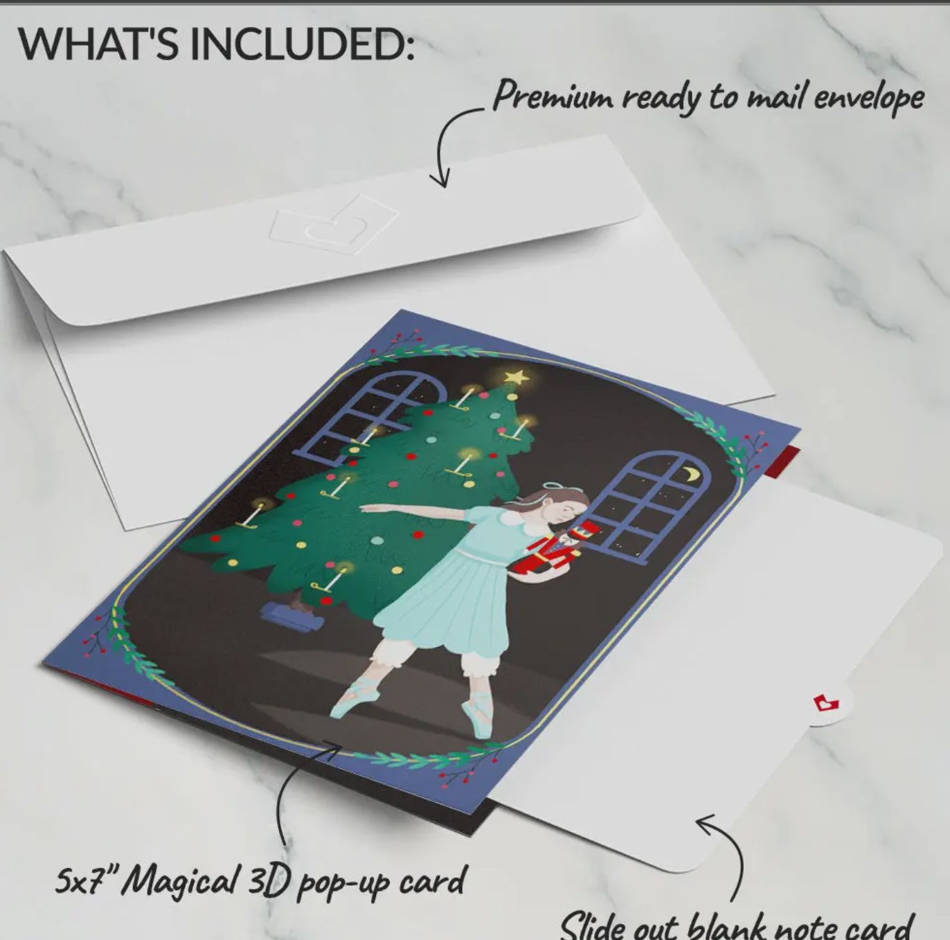 Lovepop Nutcracker Christmas Magic Card