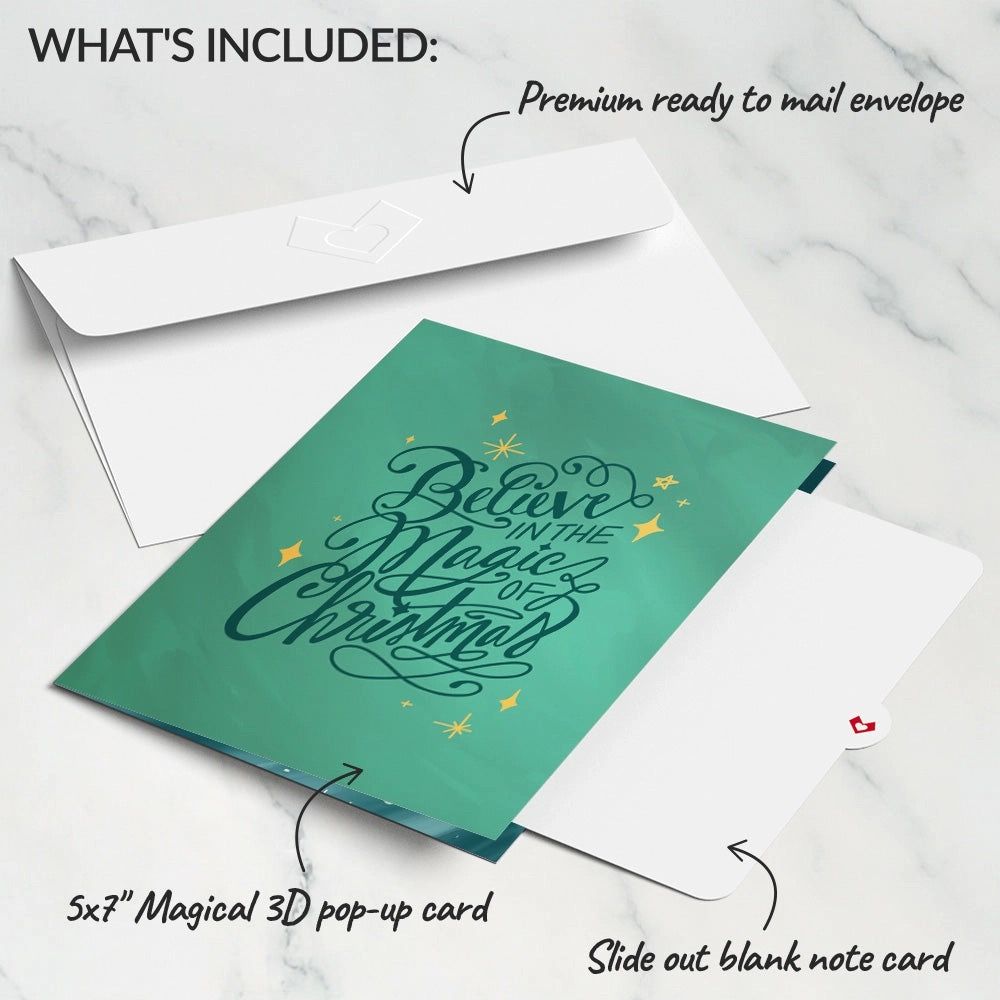 Lovepop Light Up w/Music Christmas Eve Sleigh Ride Card