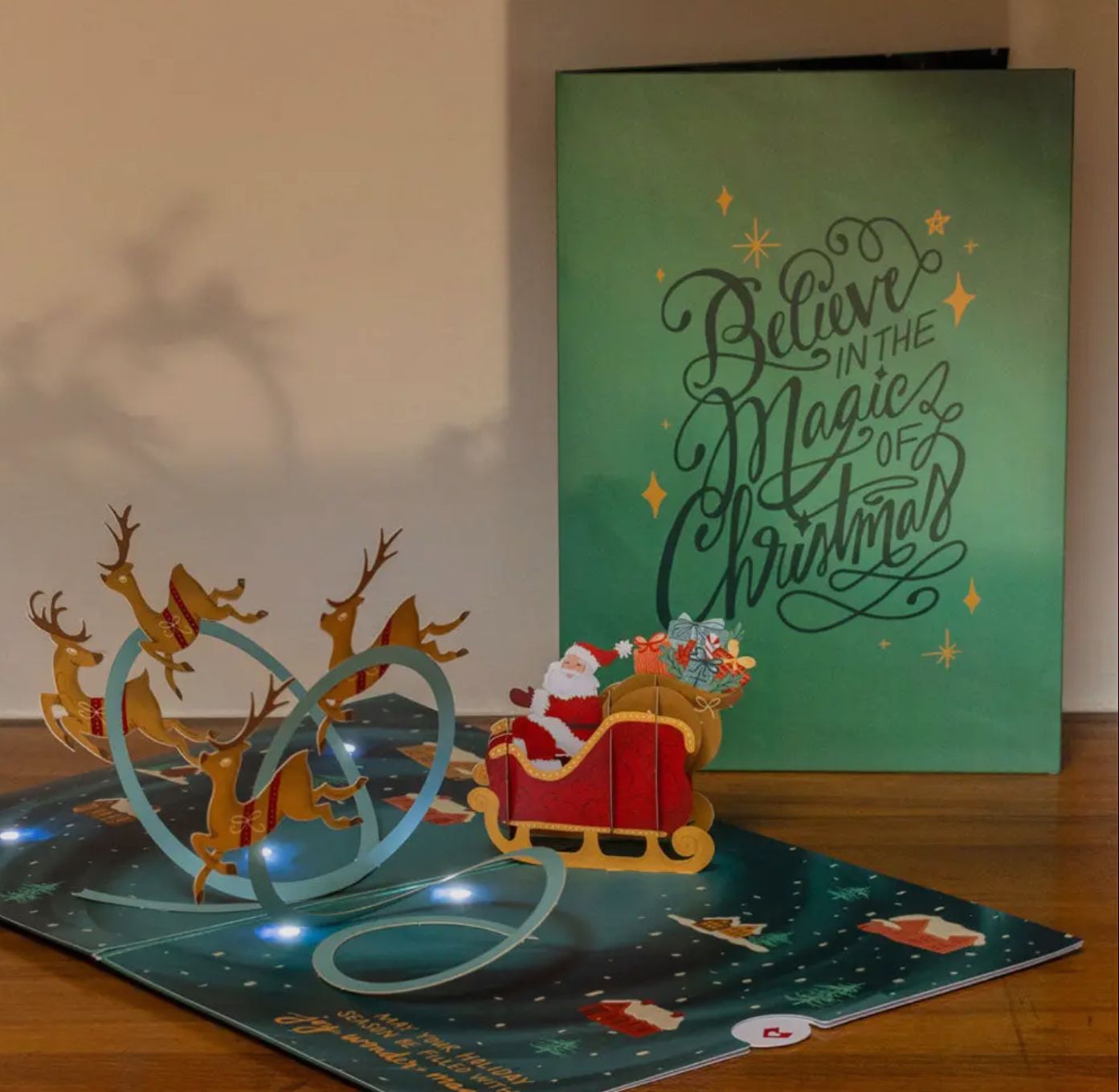 Lovepop Light Up Christmas Magic Card