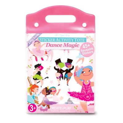 Dance Magic Resusable Sticker Activity Tote