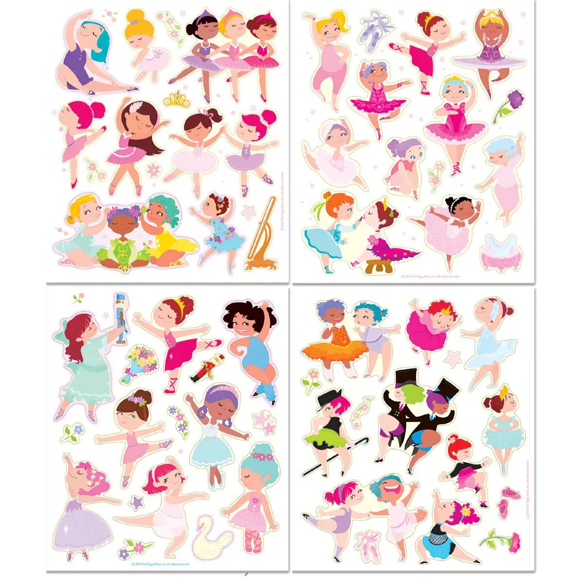 Dance Magic Resusable Sticker Activity Tote