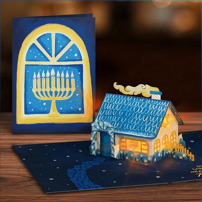 Lovepop Light Up Hanukkah Card