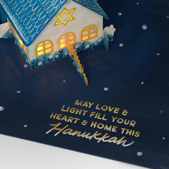 Lovepop Light Up Hanukkah Card