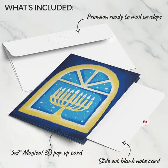Lovepop Light Up Hanukkah Card