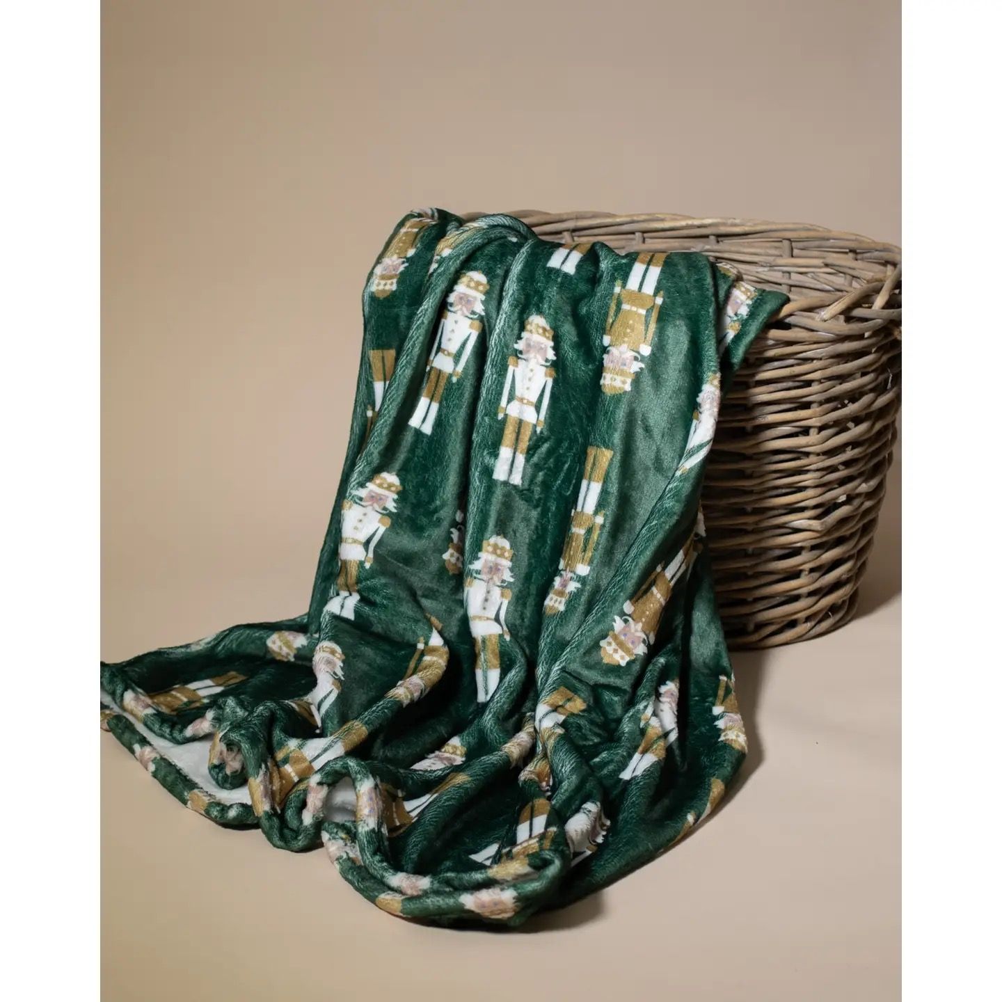 Nutcracker Luxuriously Soft Throw 50&quot; x 60&quot;