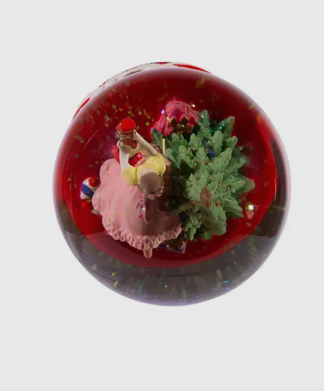 Nutcracker Clara Musical Snowglobe