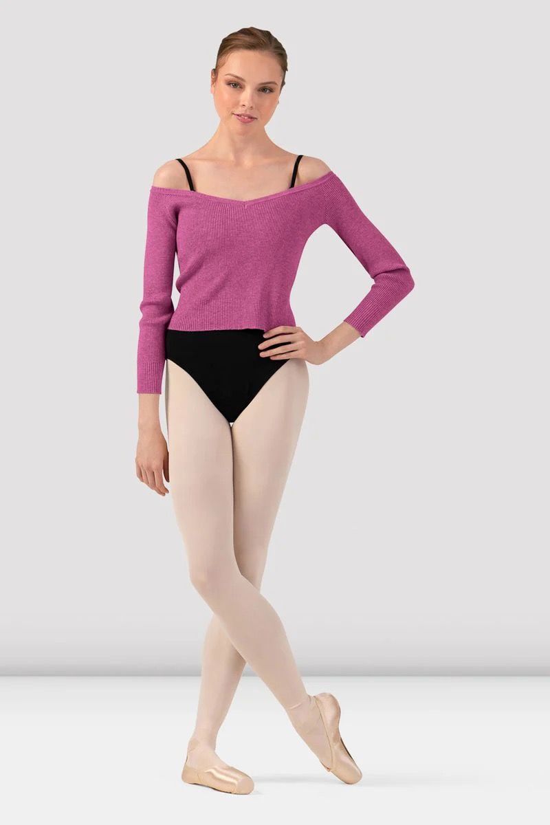 Bloch Ribbed Crop Pullover Sweater