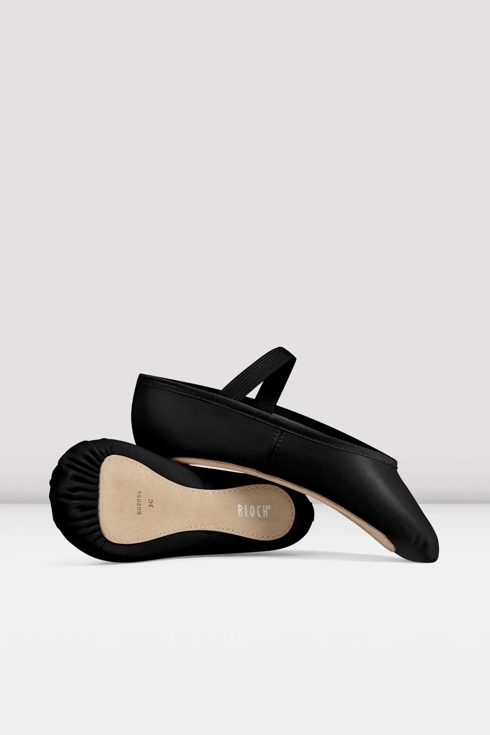 Children’s Bloch Dansoft Full Sole Leather Ballet Flats