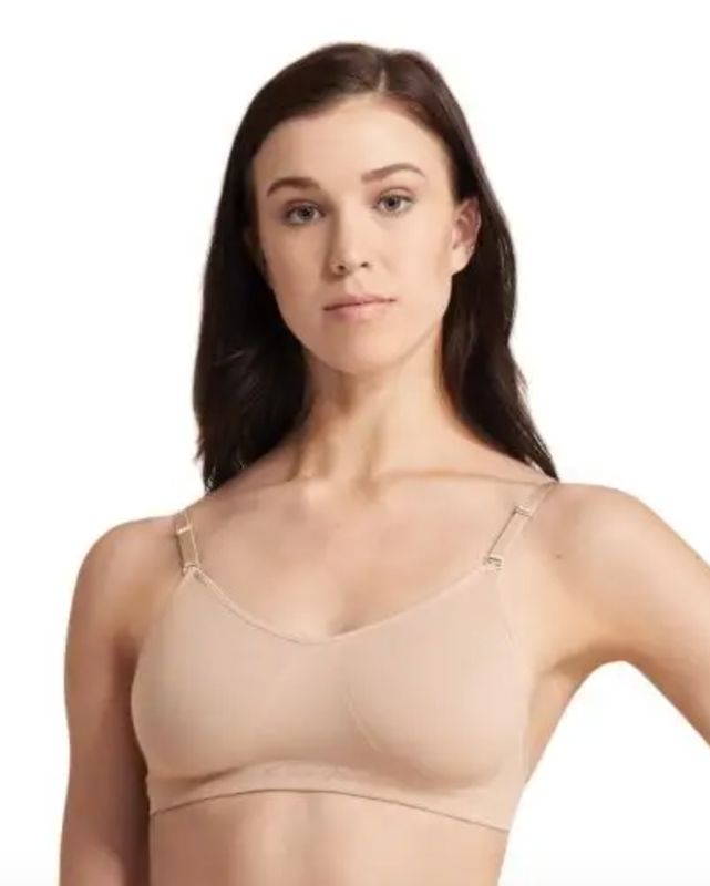 Capezio Seamless Clear Back Bra