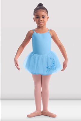 Bloch Girls Embroidery Mesh Tutu