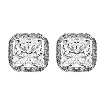 Competition Crystal Stud Earrings 