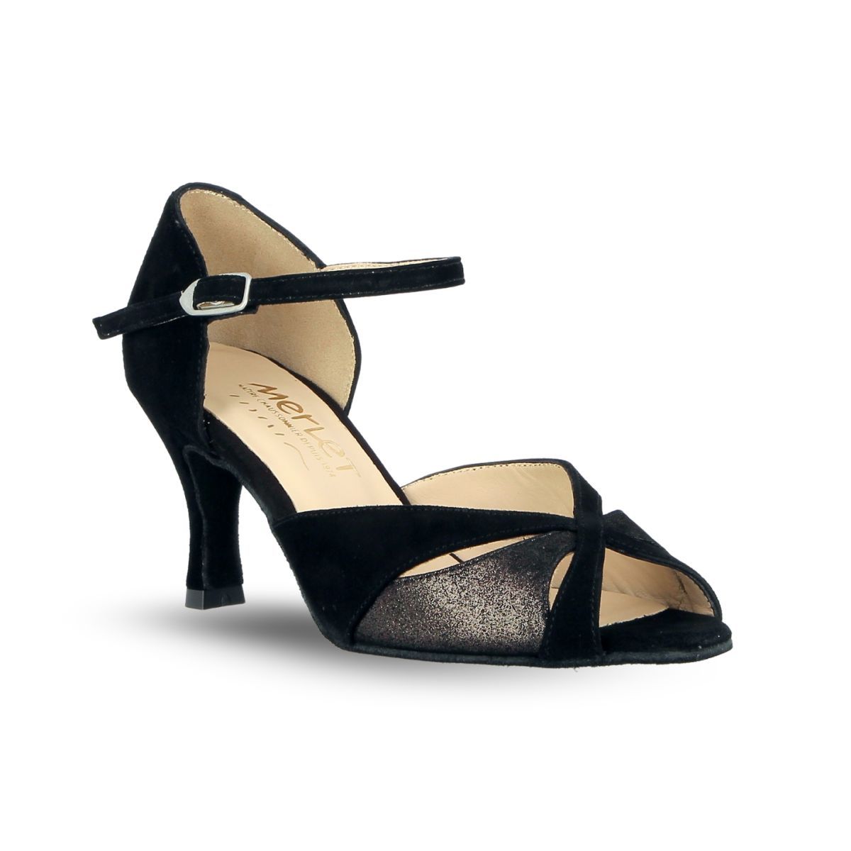 Merlet Saphir Open Toe Ballroom Shoe