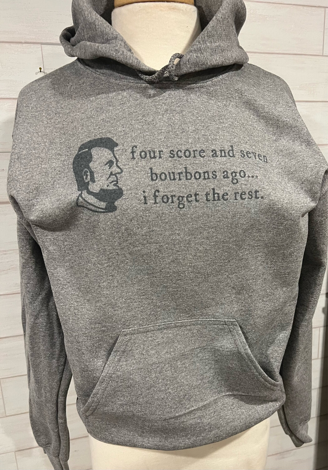 Abe Lincoln Hooded Sweatshirt