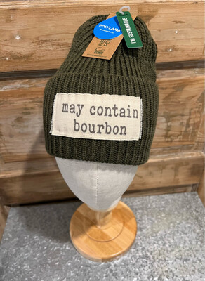 May Contain Bourbon Beanie Hat