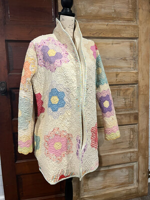 Flower Garden Quilt Jacket