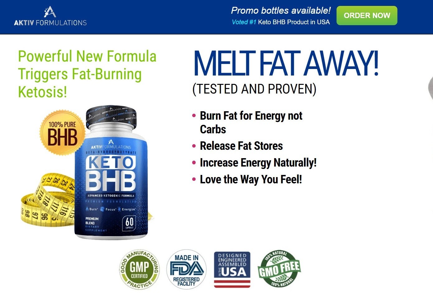 Aktiv Formulations Keto BHB Working Process &amp; Price In USA