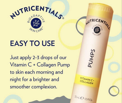 NUTRICENTIALS® PUMPS  VITAMIN C + COLLAGEN