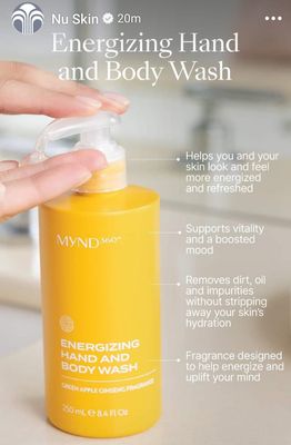 Energizing Hand And Body Wash