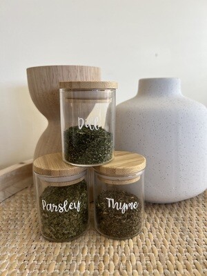 Herbs &amp; Spices Labels