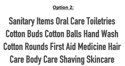 Bathroom Labels